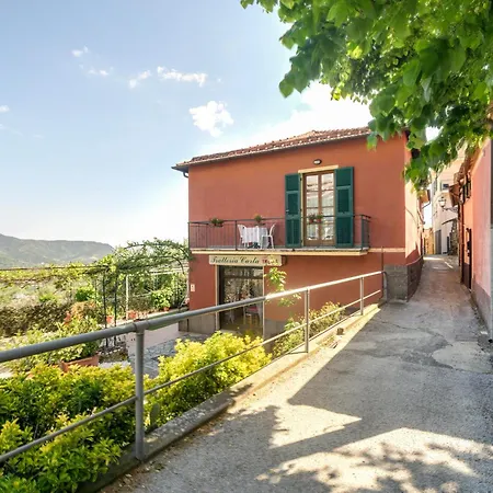 309 - Casa Mirella, Relax Con Vista Su Mare E Natura, 7 Minuti Di Auto Dal Centro E Dal Mare E Di Lägenhet Sestri Levante